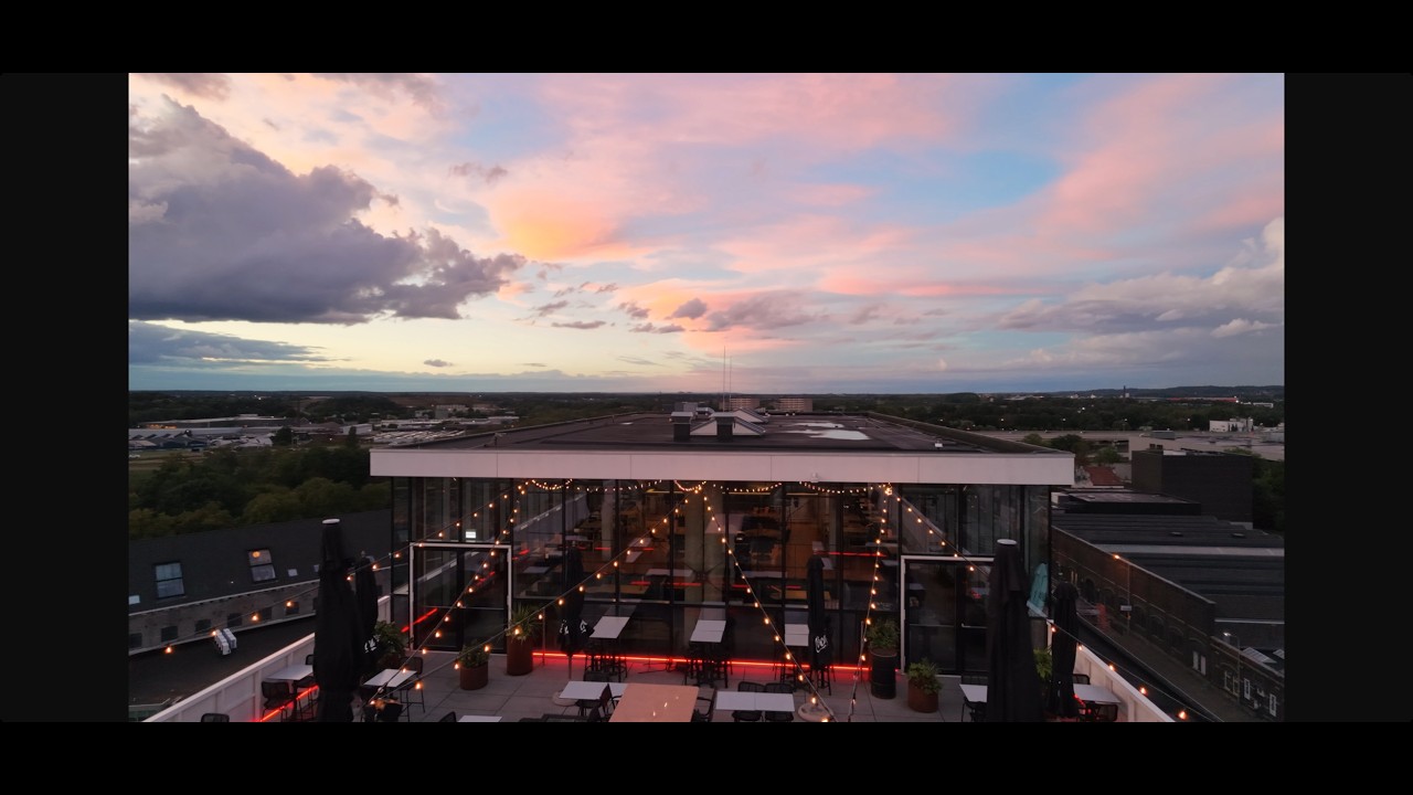 Still from the video TUUR – Tech House Rooftop Set @ BOLD Maastricht | Live DJ Set